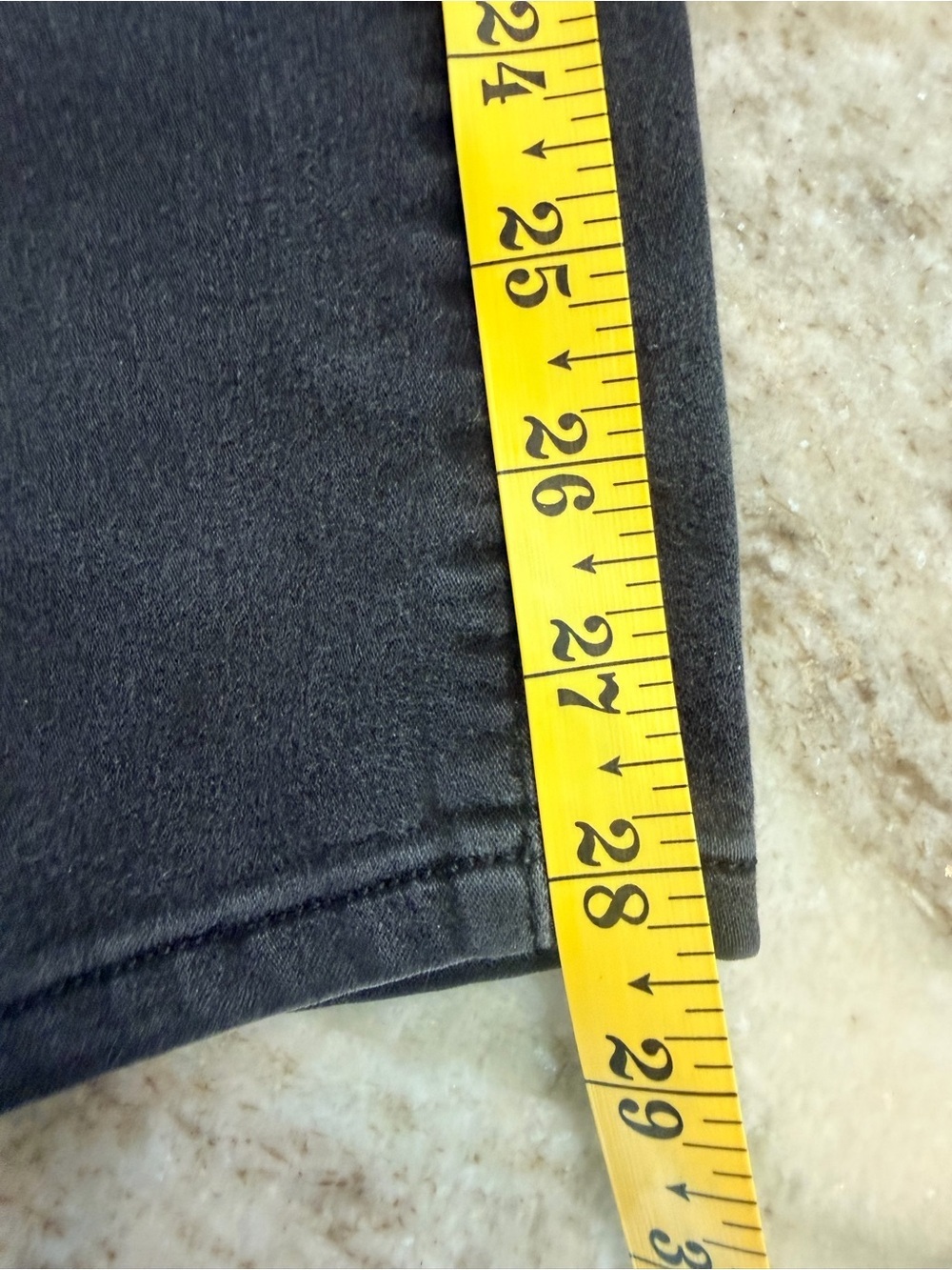 Nine West Jeans Pull-On Skinny Jeans Women’s 8 Black Stretch Mid Rise Jeggings - Picture 9 of 10